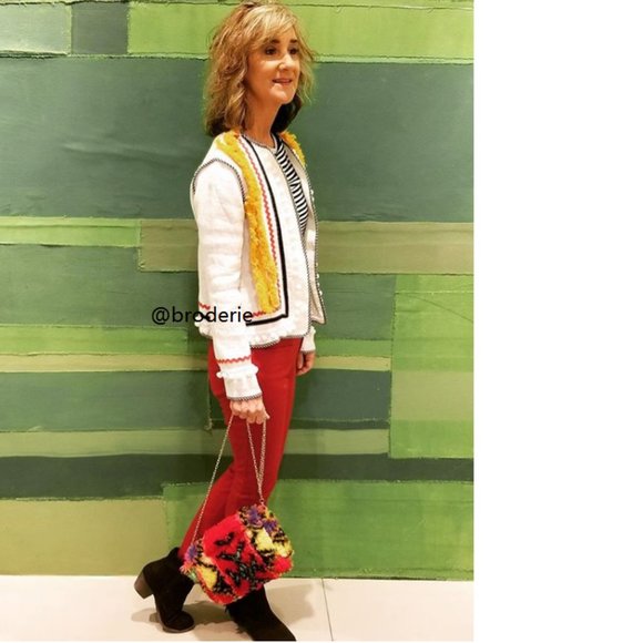 Anthropologie English Factory Selina Pom Jacket - Picture 6 of 13